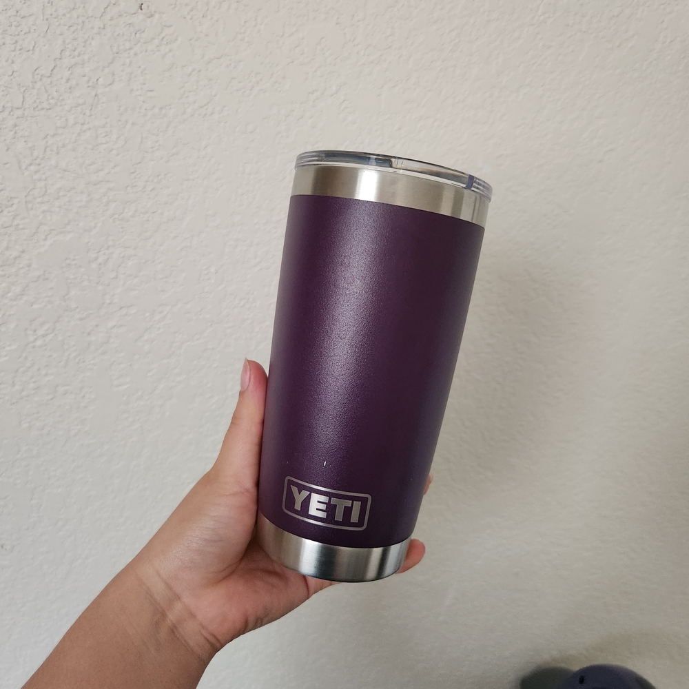 YETI Violet Stainless Steel Tumbler